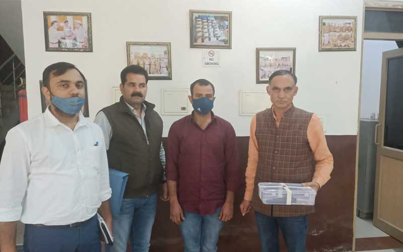Special Staff of North East Delhi Police arrested a dreaded criminal