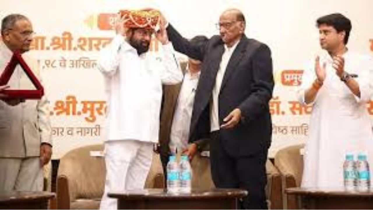 NCP (SCP) Defends Sharad Pawar’s Felicitation of Eknath Shinde: ‘Have We Ever Interfered?’