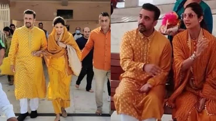 Shilpa Shetty and Raj Kundra hold hands: The couple make their first public appearance after the pornography case against Kundra