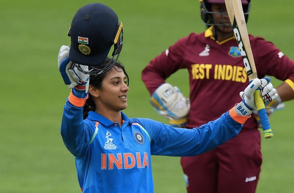 Smriti Mandhana became the first Indian woman to score a half-century in Australia