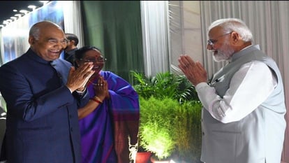 PM Modi gave farewell dinner for President Ram Nath Kovind