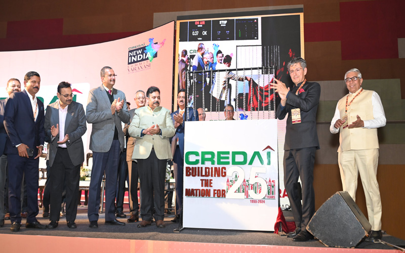 CREDAI kicks off 25th year with focus on Social & Sustainable Development