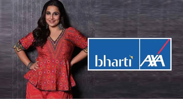 Business News : Actress Vidya Balan associated with Bharti AXA Life