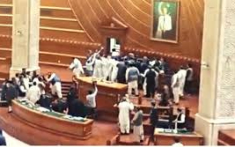 Pakistan News: Clashes between leaders in the Punjab Assembly