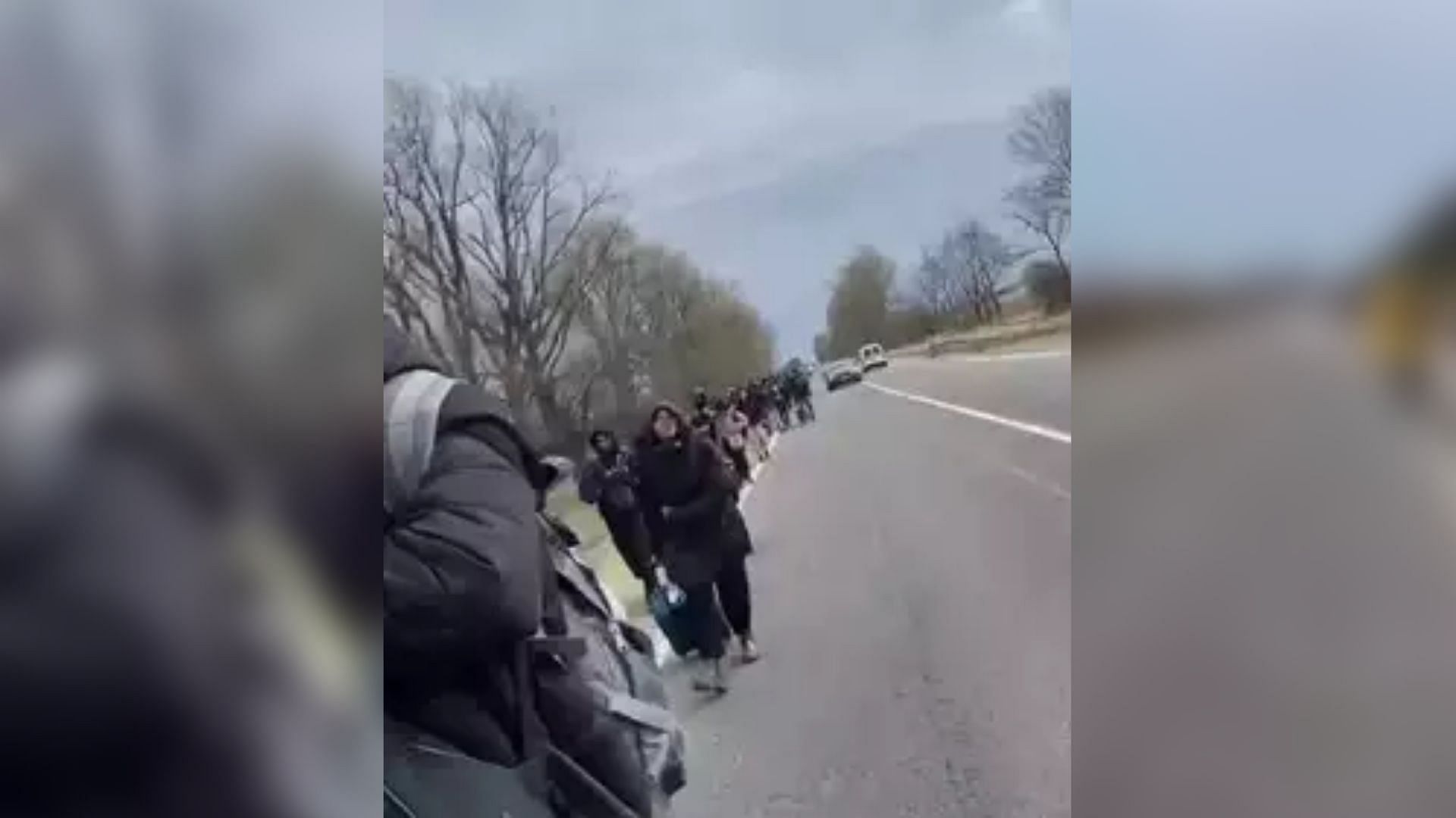 40 Indian medical students reached Poland by walking 8 km because of the blast