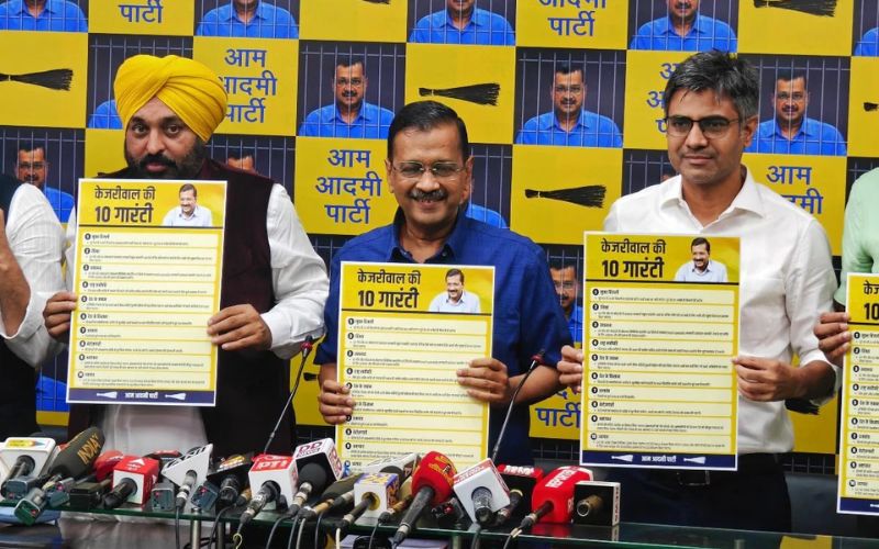 Arvind Kejriwal 10 guarantees, Claims 'my guarantees have proven track record'