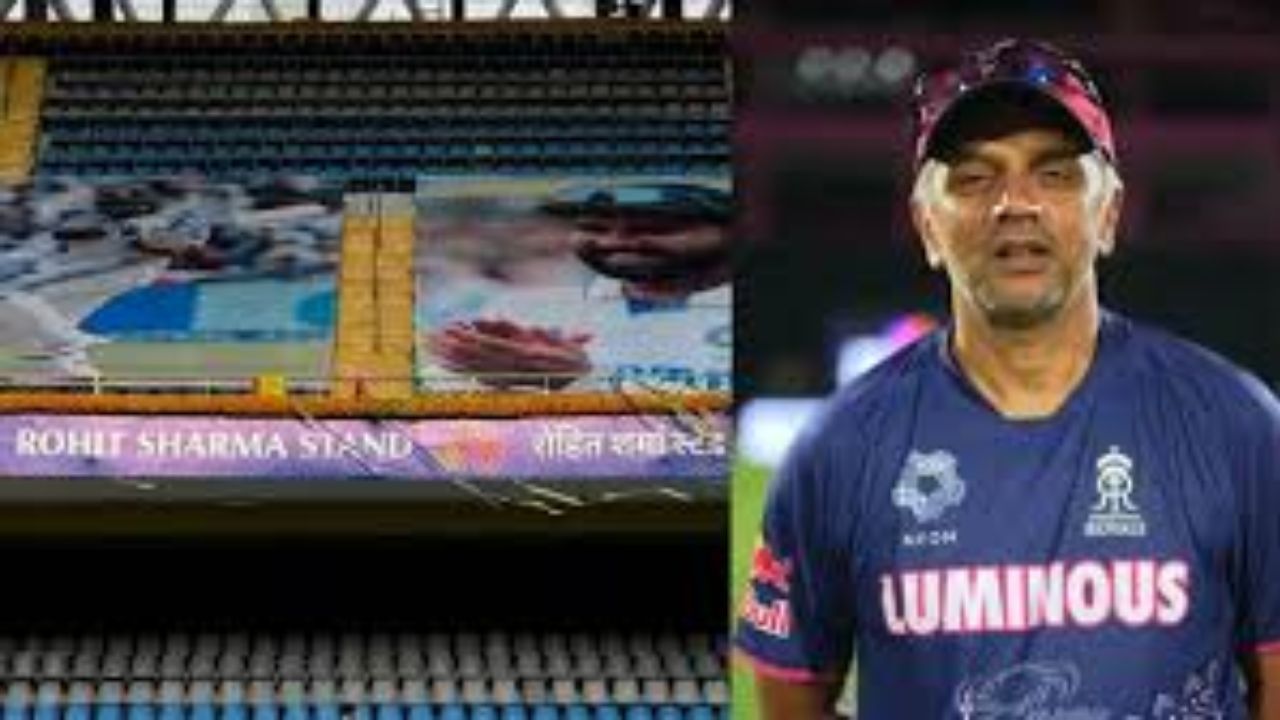 Rahul Dravid’s Witty Tribute to Rohit Sharma on Wankhede Stand Honor