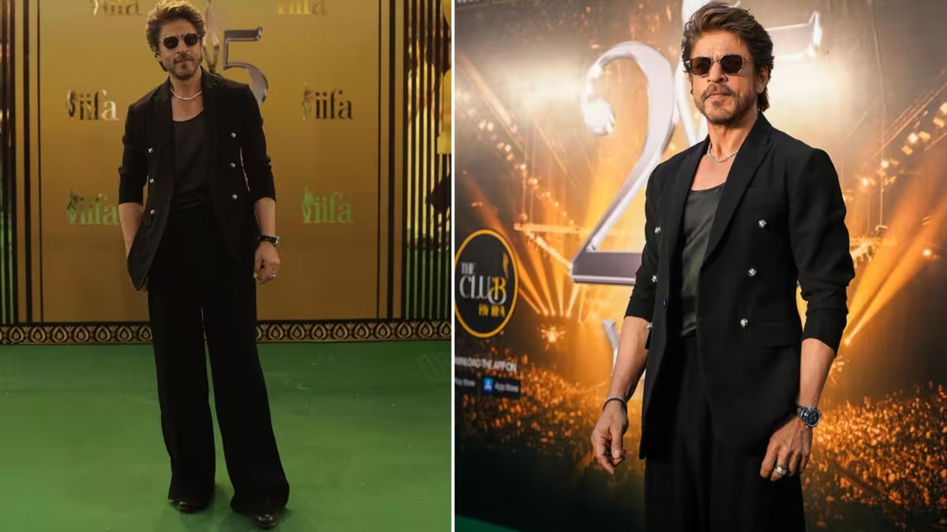 Shah Rukh Khan’s Diamond Necklace Steals the Show at IIFA 2025: Fans React