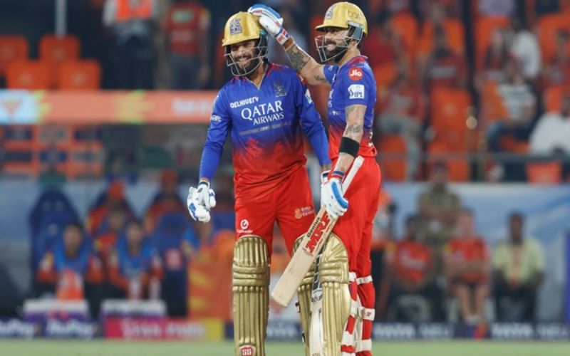 IPL 2024: Kohli And Patidar Fifties Help RCB To Score 206/7