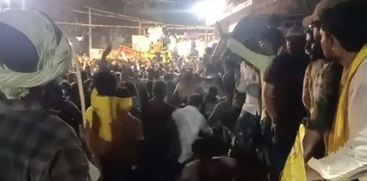 Breaking: Seven killed in stampede at Chandrababu Naidu's roadshow in Nellore district in Andhra Pradesh