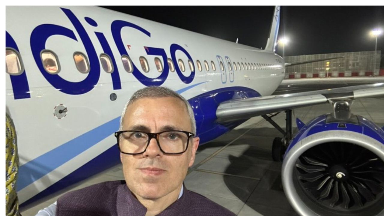Omar Abdullah Slams Delhi Airport After IndiGo Flight Diverted to Jaipur: ‘Bloody S**t Show’