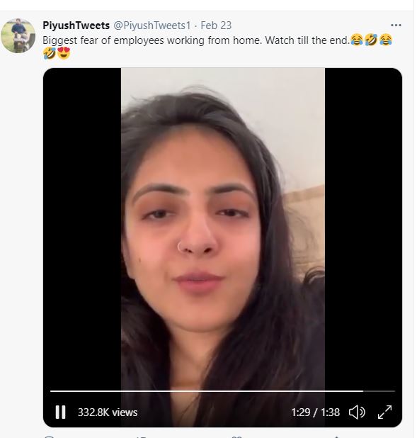 “Meri Rooh Kamp Rahee Hai” Video on Office reopening has got the social media on fire