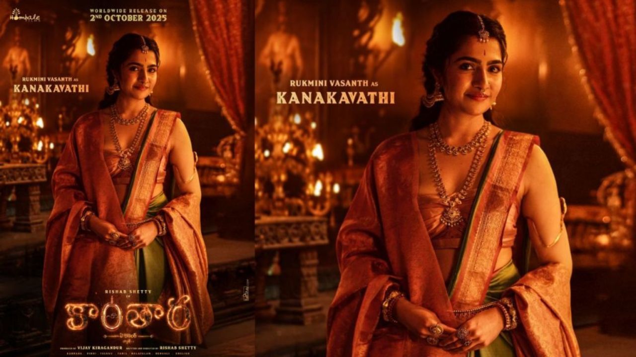 Kantara Chapter 1: Rukmini Vasanth Stuns as Kanakavathi | New Poster Out