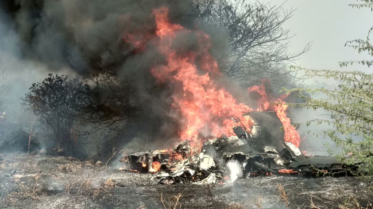 Fighter Jet Crashes in Rajasthan, Indian Air Force Confirms Aircraft Down