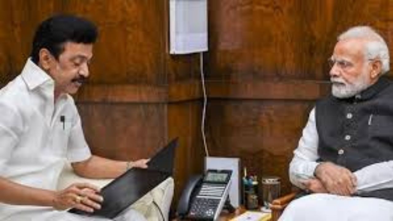 PM Modi Targets MK Stalin Over Language Use: ‘Signed Letters in English, Where’s Tamil Pride?’