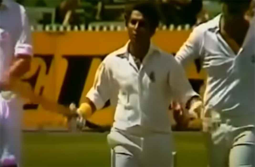 Sunil Gavaskar walked out in the 1981 Melbourne Test on a 'get lost' comment