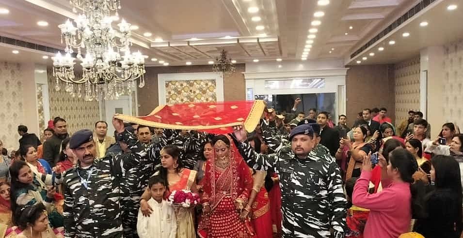 CRPF jawan was martyred in terrorist attack, became 'brother' partner in sister's wedding