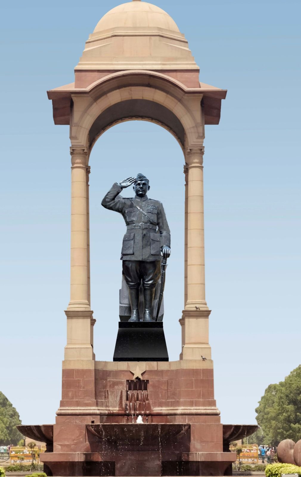 Netaji Subhas Chandra Bose's grand statue to be installed at India Gate