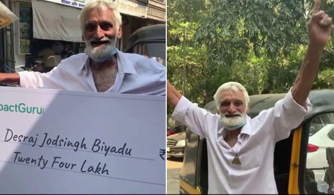 Auto driver in Mumbai receives Rs.24 lakh to fund education of his grandchildren