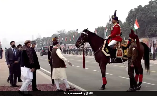 Virat is President's Bodyguard Commandant's Horse who Retired Today - check