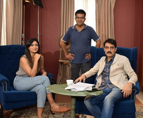 Shweta Tiwari And Ashwat Bhatt Shoots For 'SWAD' In Delhi