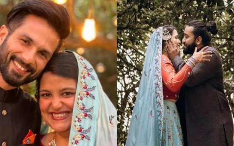Shahid Kapoor's sister Sanah Kapoor got married in an intimate ceremony in Mahabaleshwar