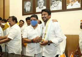 MK Stalin's son Udhayanidhi takes oath as minister, father included in his cabinet