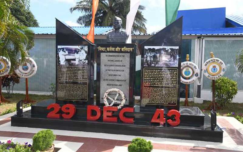 Indian Army dedicates Sankalp Smarak in A&N in Netaji’s memory