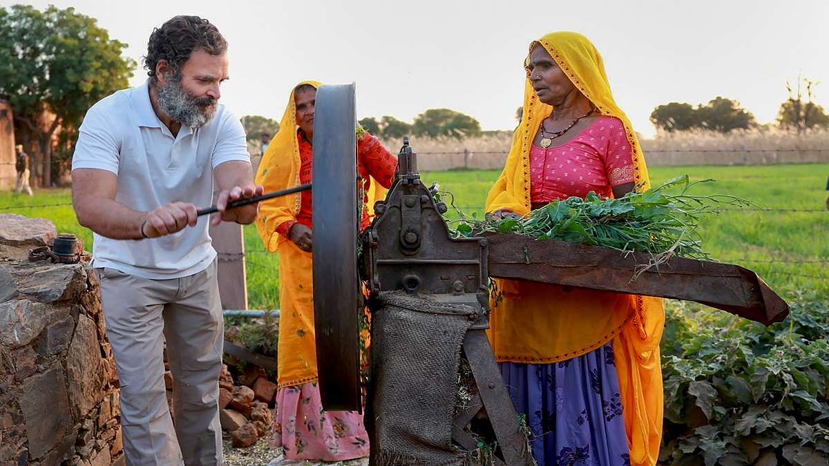 Rahul Gandhi stayed at the farmer's house during Bharat Jodo Yatra