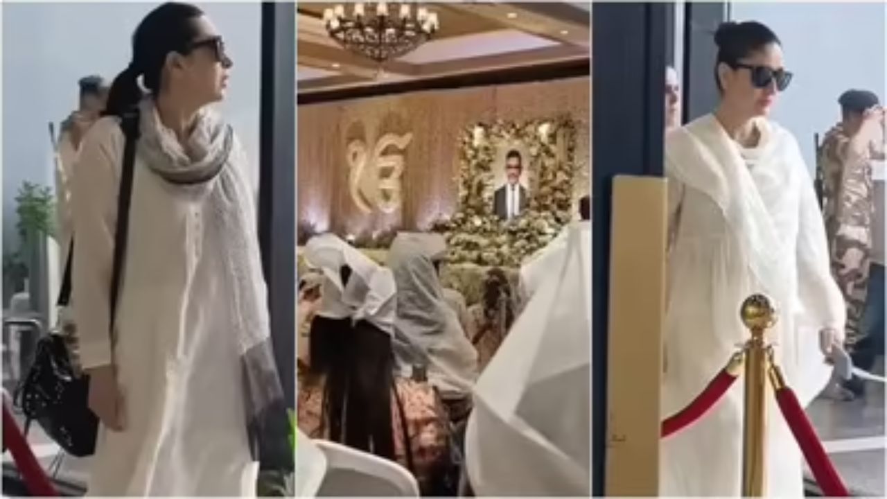 Kareena, Karisma, and Saif Attend Sunjay Kapur’s Prayer Meet in Delhi, Offer Condolences