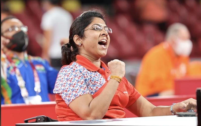 Bhavina Patel creates history Reaches In The Final Of Table Tennis Event In the Paralympics