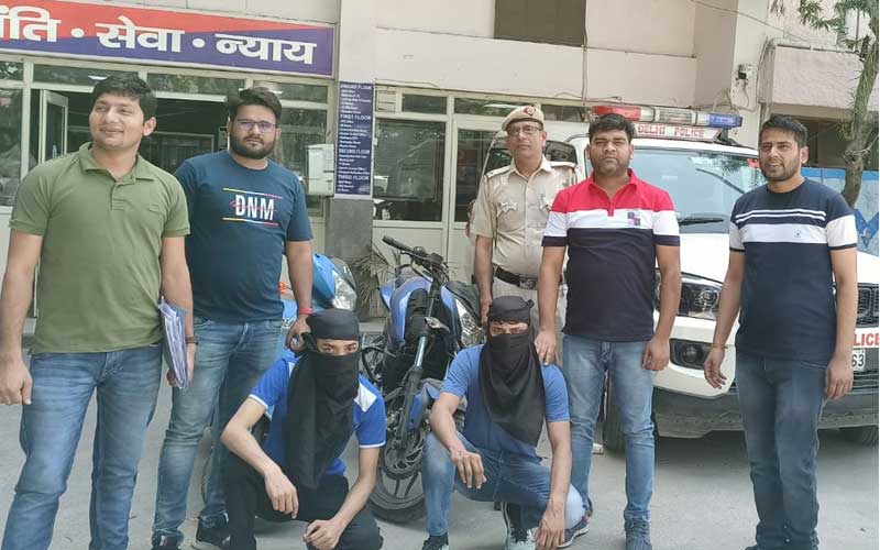 5 robbers have been arrested by the joint team of PS Seelampur and Special Staff / NED