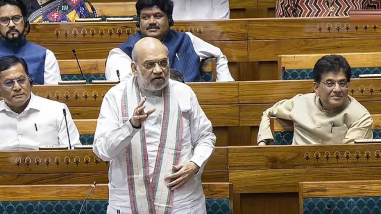Amit Shah Cites Pakistani Voter IDs & Chocolate Wrappers as Proof in Pahalgam Terrorists’ Origin