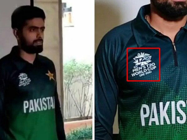 Pakistan writes UAE 2021 instead of INDIA 2021 on their T20 World Cup Jersey; Babar Azam’s picture wearing goes viral