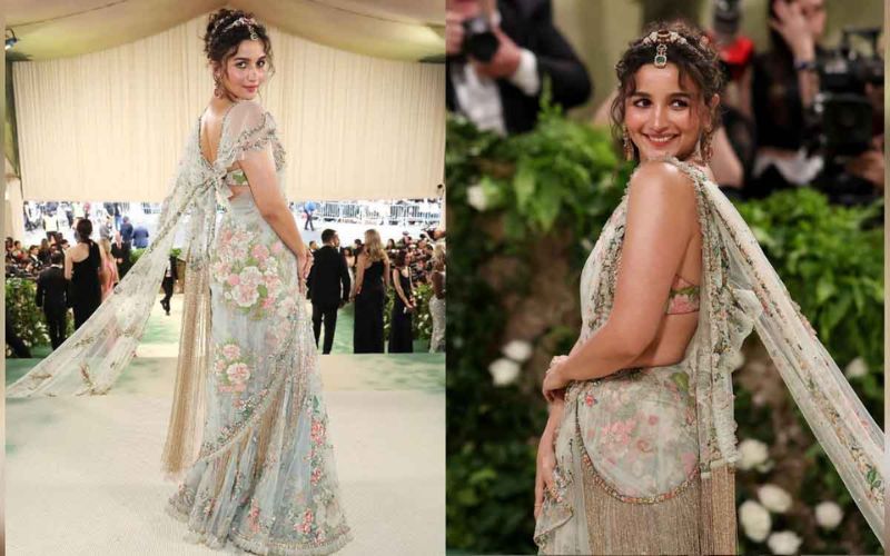 Met Gala 2024: Alia Bhatt Radiates in Saree Crafted by 163 Skilled Artisans