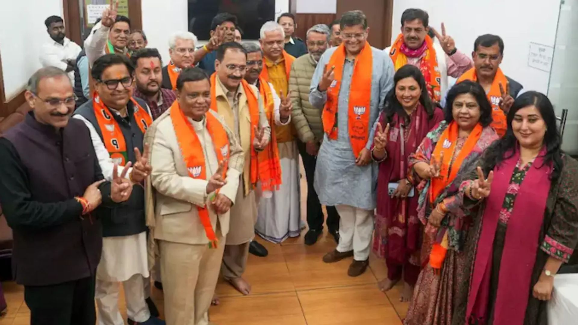 Delhi CM Announcement LIVE: Oath Event Preparations Begin, BJP MLAs to Meet at 7 PM”