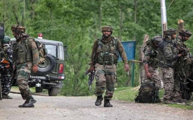 Encounter between police and terrorists in Srinagar