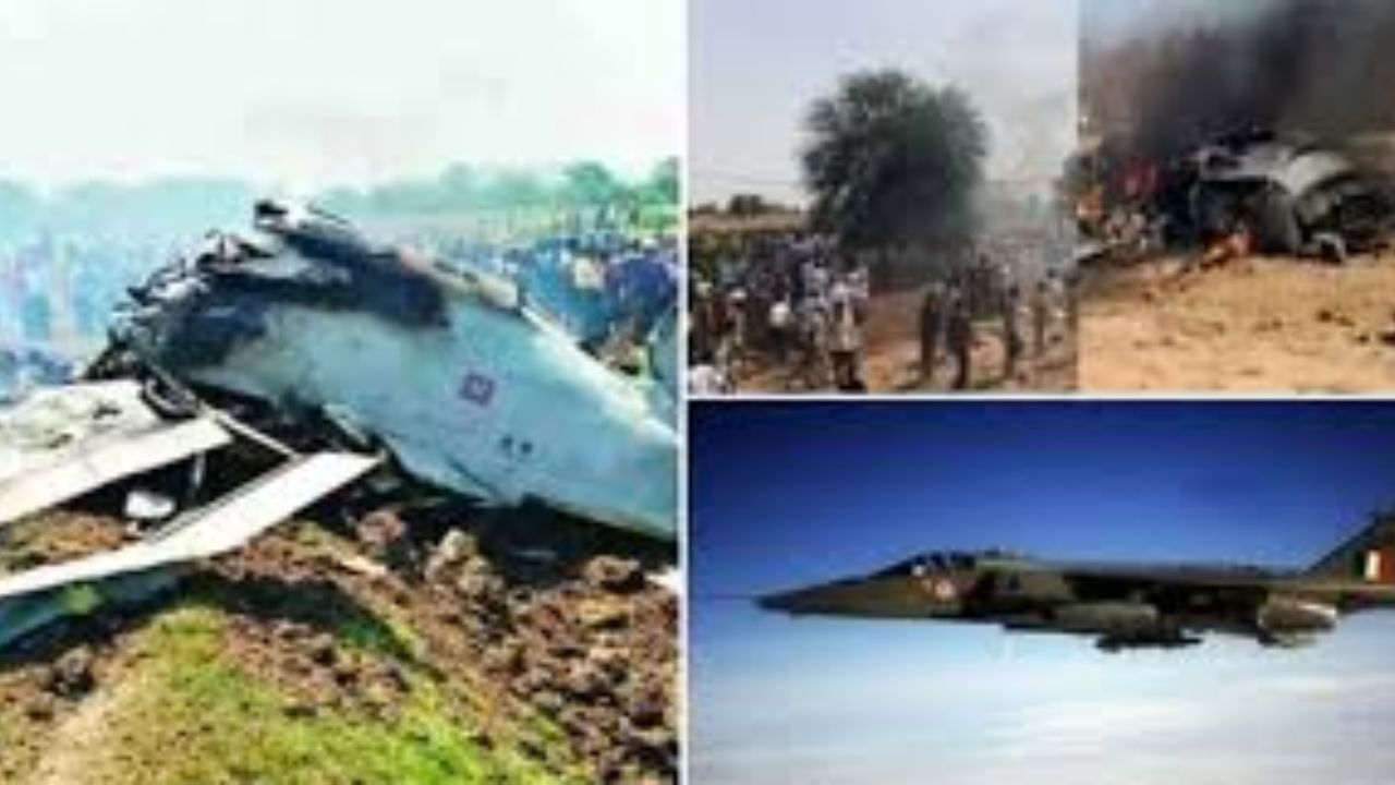 Jaguar Fighter Jet Crashes in Churu, Rajasthan — two pilots killed