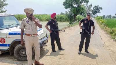 Police encounter with shooters of Sidhu Musewala murder case continues, 2 jawans injured