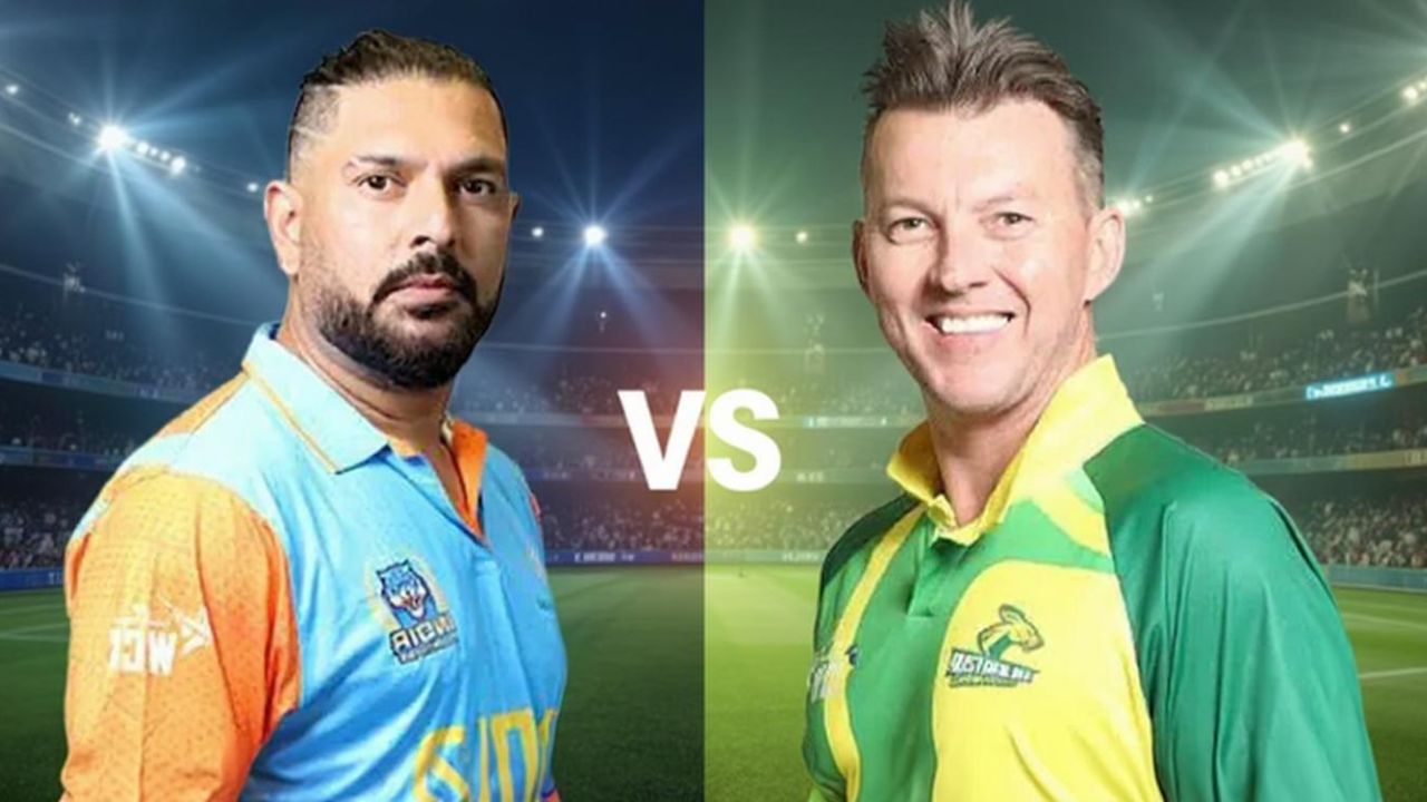 India vs Australia Live Score, WCL 2025: Yuvraj Singh’s India Face Must-Win Challenge Against Brett Lee’s Australia