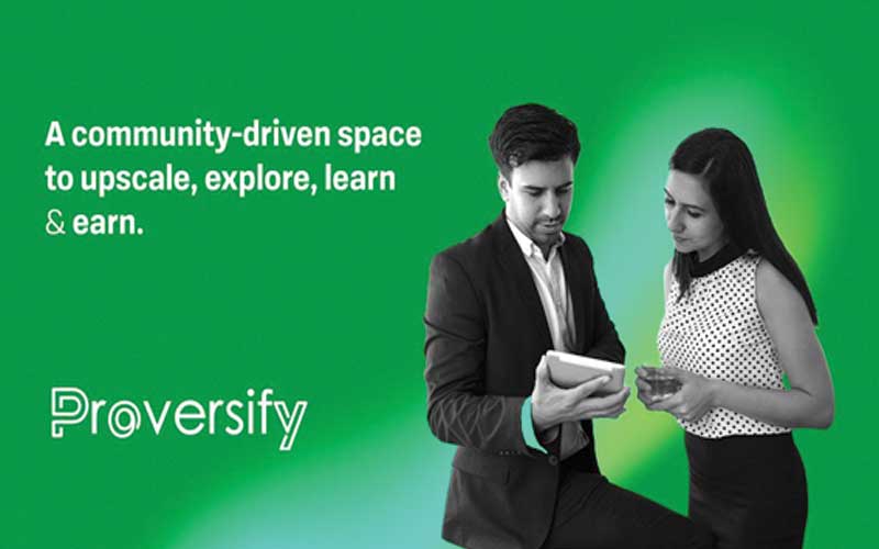 A community-driven space to upscale, explore, learn, and earn: Proversify