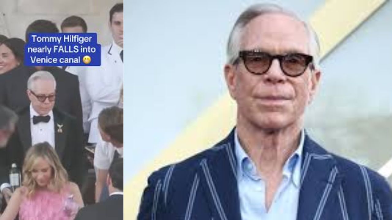 Tommy Hilfiger Nearly Falls Into Venice Canal at Jeff Bezos and Lauren Sanchez’s Wedding