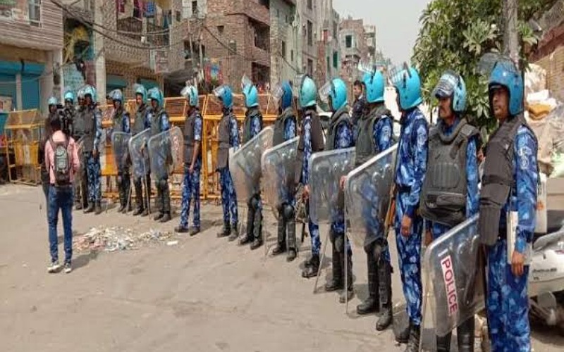 Jahangirpuri Riots : Violence conspirators arrested, police and Rapid Action Force deployed in large numbers