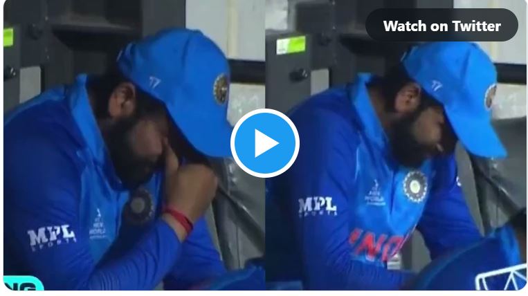 Watch Video - Rohit Sharma Got Emotional After India Lost Against England T20 World Cup 2022 Ind vs Eng Semifinal