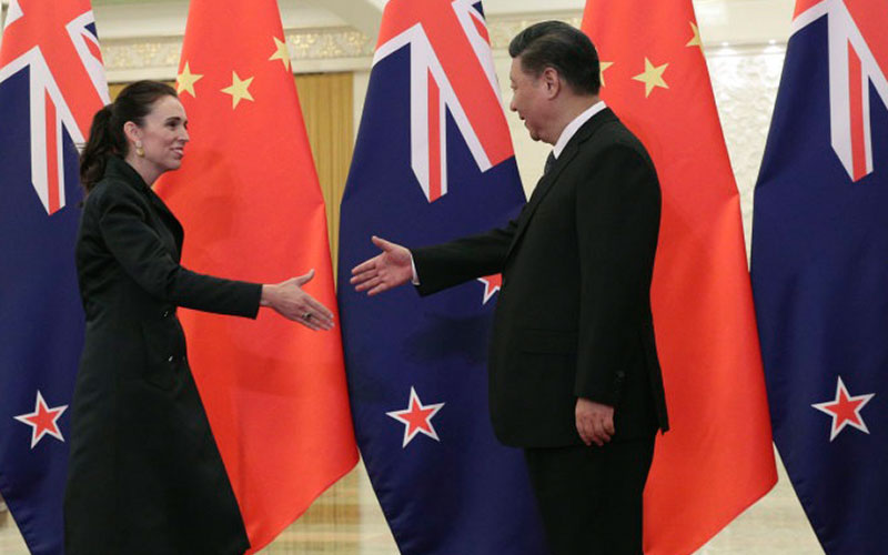 New Zealand’s PM calls relations with China “hard to reconcile”