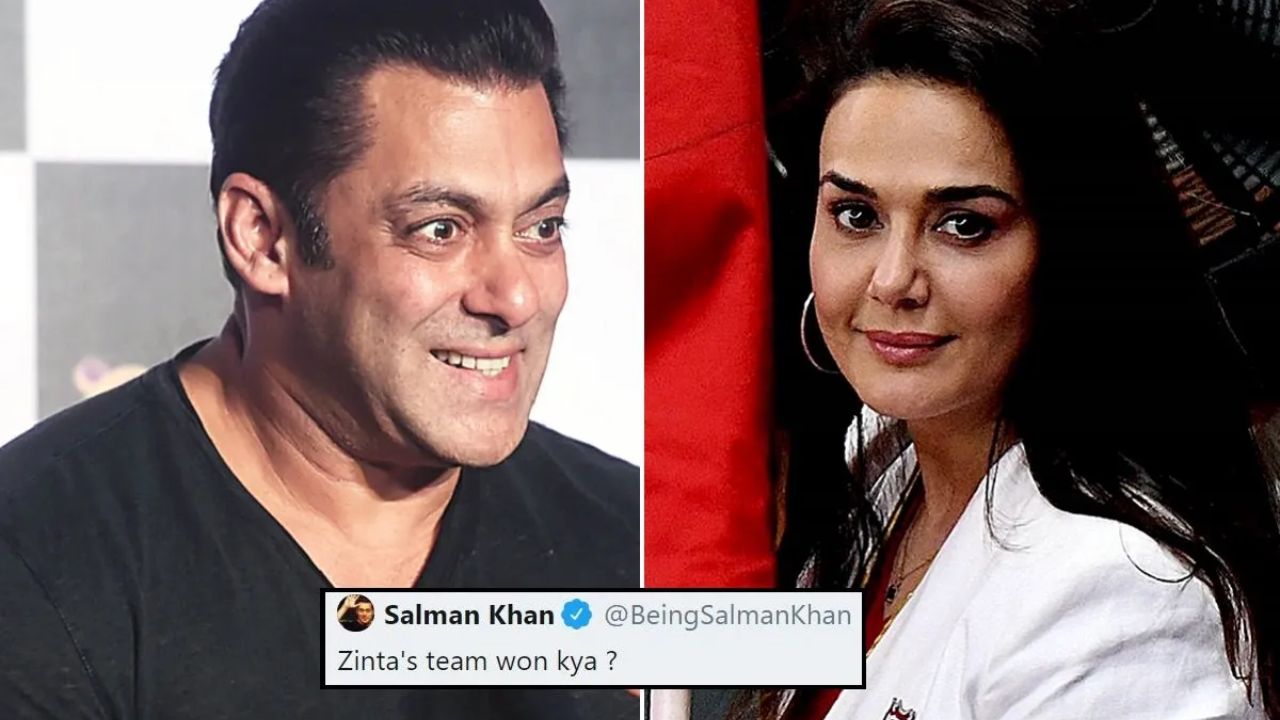 Punjab Kings' Cheeky Response to Salman Khan's Old Tweet About Preity Zinta Goes Viral; Fans Urge 'Bring Him to the Final'