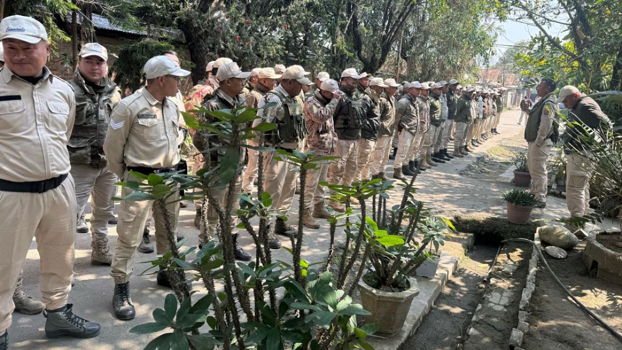 Manipur Police Use Brooms, Not Bars, in Unique Protest Management Strategy