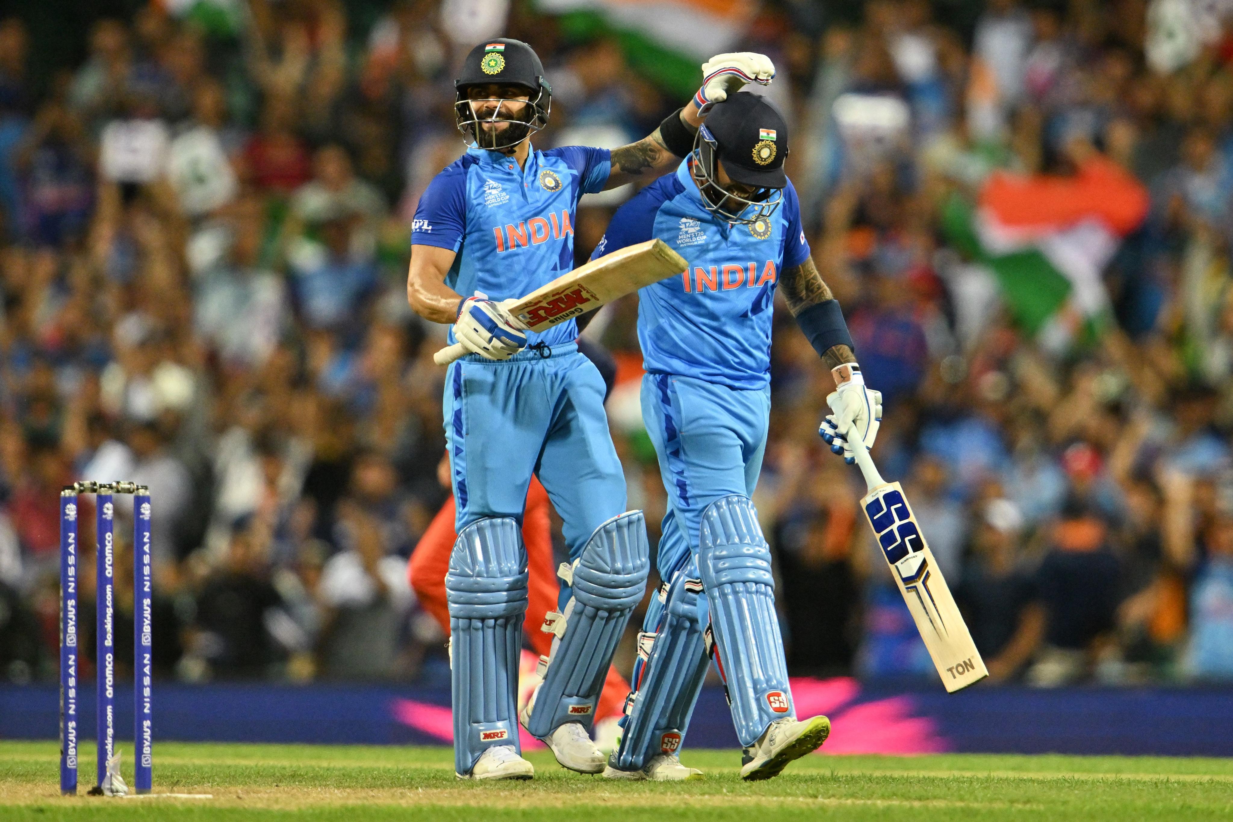 Kohli-Surya got emotional in India-Netherlands match: Surya's half-century completed on the last ball of the innings; Virat hugged him