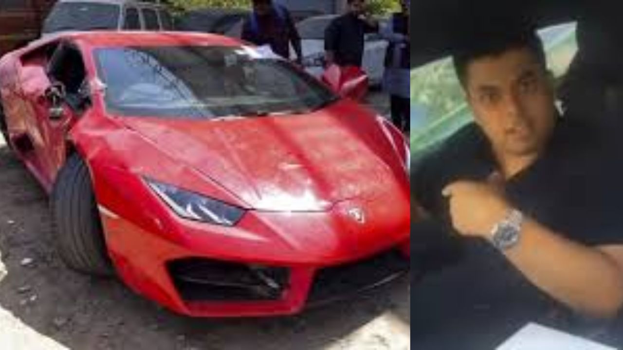 Noida Police Explains Delay in Naming Lamborghini Crash Driver in FIR
