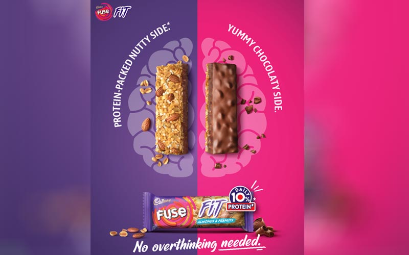 Mondelez India Marks Its Foray into The Snack Bar Category, with Cadbury Fuse Fit